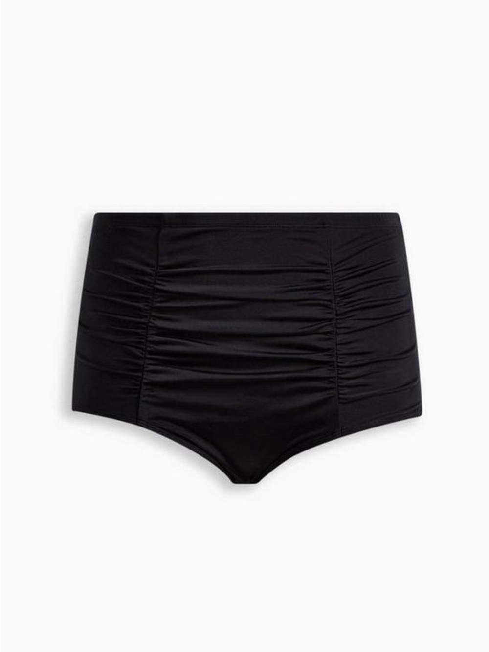 High-Rise Ruched Swim Bottom Size 12